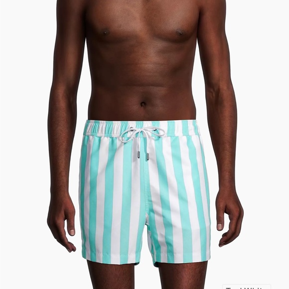 Onia Charles Stripes Swim Shorts (size small) - Picture 2 of 4